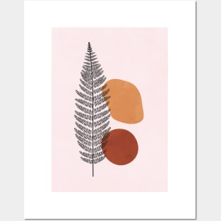 Fern, Botanical, Nordic, Scandinavian, Modern Decor 2 Posters and Art